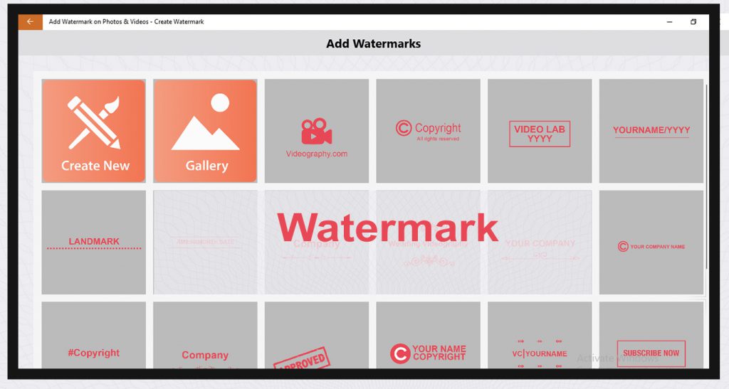 Add Watermark on Photos & Videos - Create Watermark - Good Job Apps