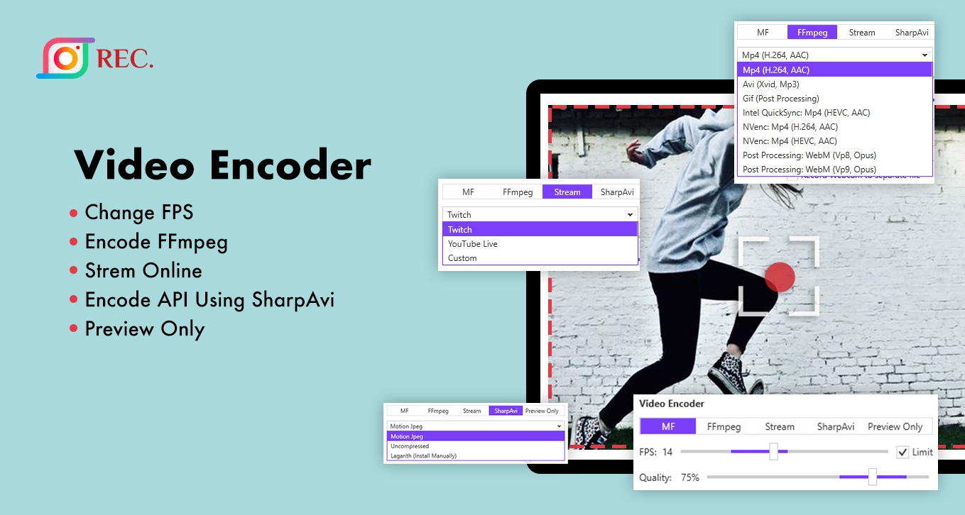 How to Use Video Encoder using a screen recorder Good Job Apps