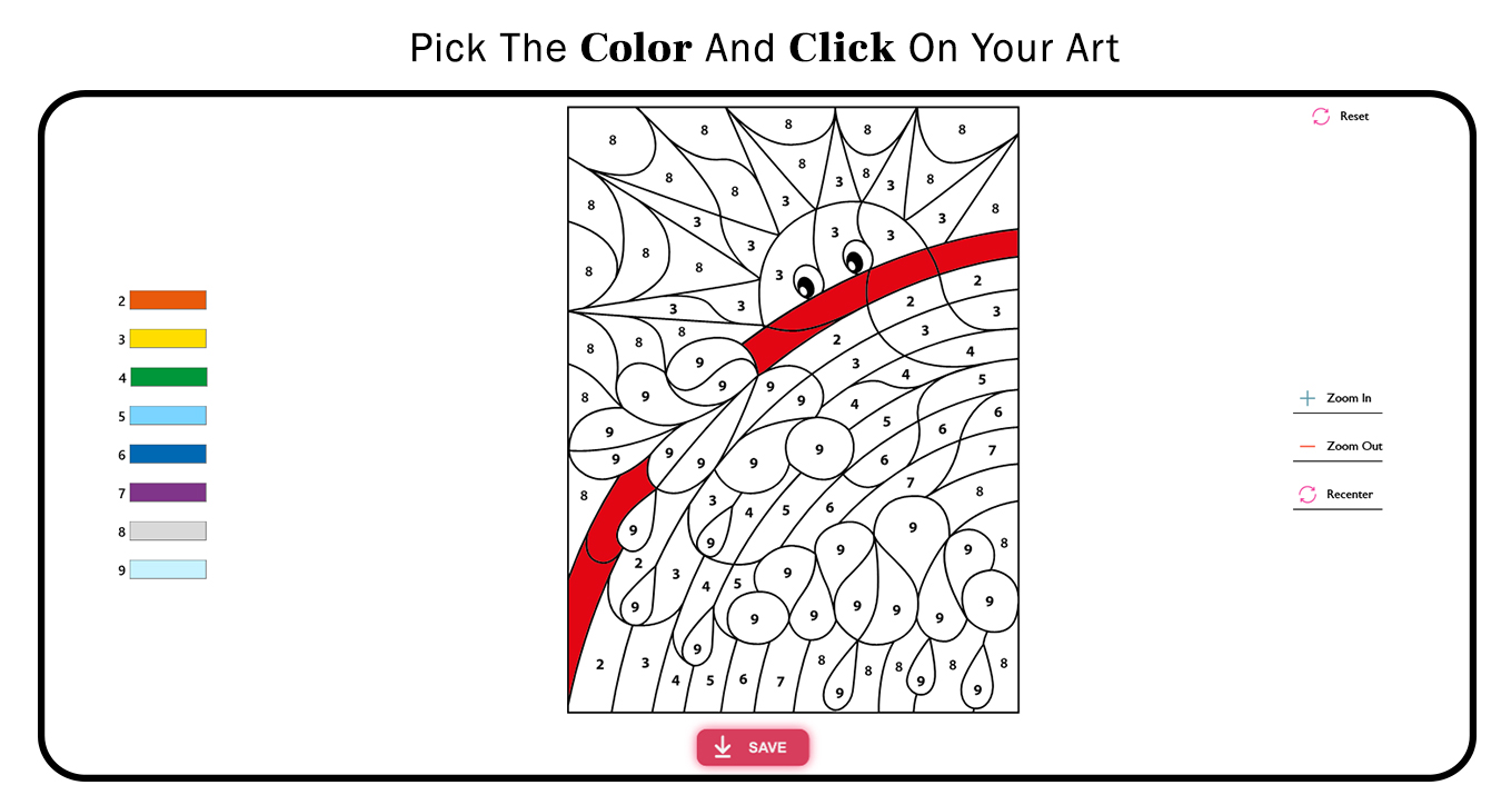 Paint by Number Art Tap Color Good Job Apps